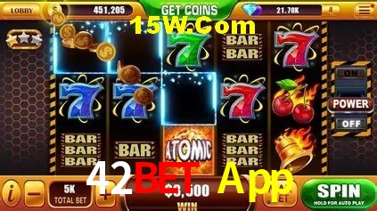 Jackpots e promoções na 42Bet App